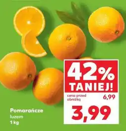 Kaufland Pomarańcze, luzem 1 kg oferta