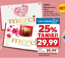 Kaufland MERCI Bomboniera 400 g opakowanie oferta