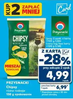 Kaufland PRZYSNACKI Chipsy oferta