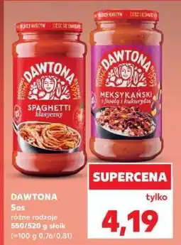 Kaufland Dawtona Sos oferta