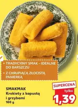 Kaufland SMAKMAK Krokiety z kapustą i grzybami oferta