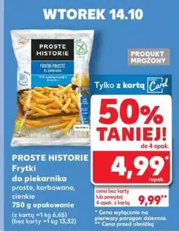 Kaufland PROSTE HISTORIE Frytki do piekarnika oferta
