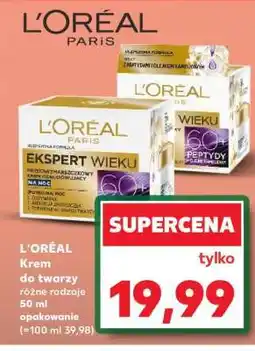 Kaufland L'ORÉAL Krem do twarzy oferta