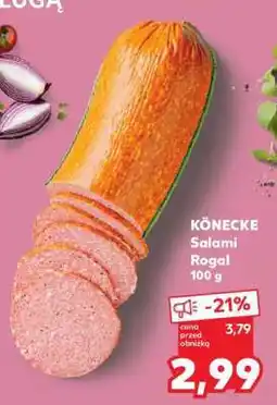 Kaufland KÖNECKE Salami Rogal 100 g oferta