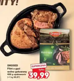 Kaufland DROSED Filet z gęsi wolno gotowany 450 g opakowanie oferta