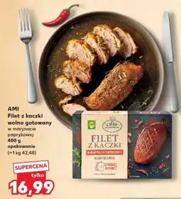 Kaufland AMI Filet z kaczki wolno gotowany w marynacie paprykowej oferta
