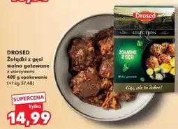 Kaufland DROSED Żołądki z gęsi wolno gotowane z warzywami 400 g opakowanie oferta