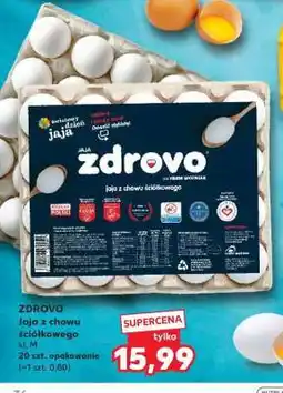 Kaufland ZDROVO Jaja z chowu ściółkowego kl. M oferta