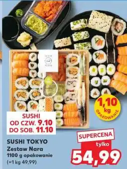 Kaufland SUSHI TOKYO Zestaw Nara 1100 g opakowanie oferta