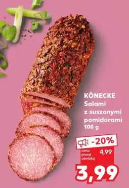 Kaufland KÖNECKE Salami z suszonymi pomidorami 100 g oferta