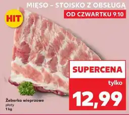 Kaufland Żeberka wieprzowe płaty 1 kg oferta