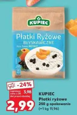 Kaufland KUPIEC Płatki ryżowe 250 g opakowanie oferta