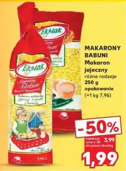 Kaufland MAKARONY BABUNI oferta
