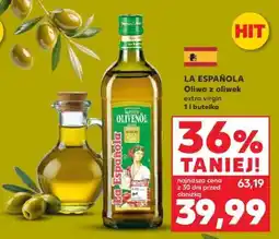 Kaufland LA ESPAÑOLA Oliwa z oliwek extra virgin 1 l butelka oferta