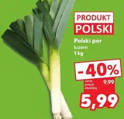 Kaufland Polski por luzem 1 kg oferta