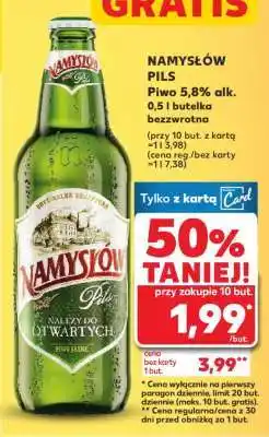 Kaufland Namysłów Pils oferta