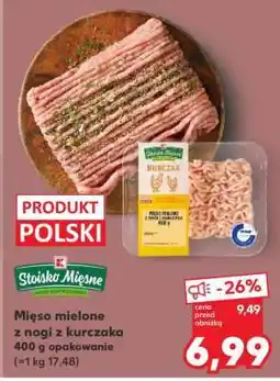 Kaufland Mięso mielone z nogi z kurczaka 400 g opakowanie oferta