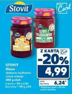 Kaufland STOVIT Dżem słodzony ksylitolem, różne rodzaje oferta