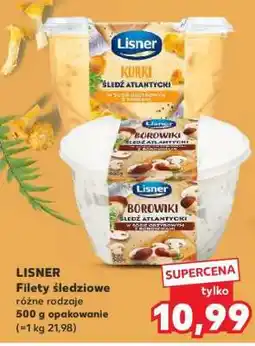 Kaufland LISNER Filety śledziowe oferta
