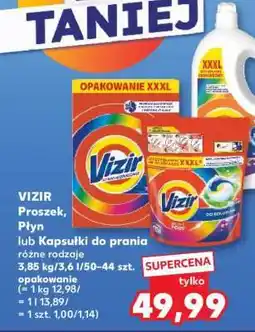 Kaufland VIZIR Proszek, Płyn lub Kapsułki do prania oferta