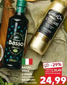 Kaufland BASSO Oliwa z oliwek extra virgin oferta