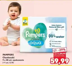 Kaufland Pampers Chusteczki oferta