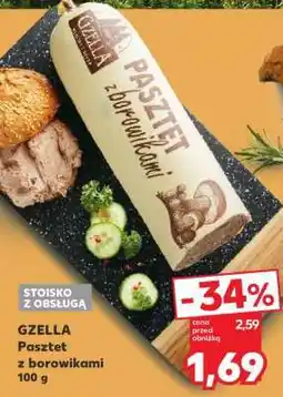 Kaufland GZELLA Pasztet z borowikami 100 g oferta
