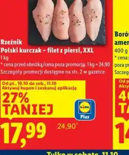 Lidl Polski kurczakfilet z piersi, XXL oferta