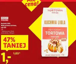 Lidl Mąka tortowa pszenna typ 450 Kuchnia Lidla.pl oferta