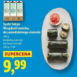 Lidl Wrap & roll tuńczyk Sushi Tokyo oferta