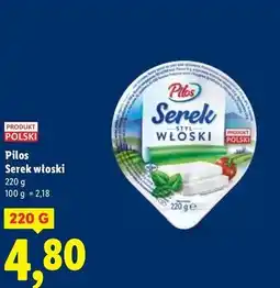 Lidl Serek typu włoskiego Pilos oferta