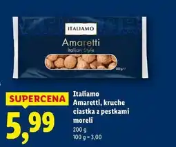 Lidl Ciastka amaretti Italiamo oferta