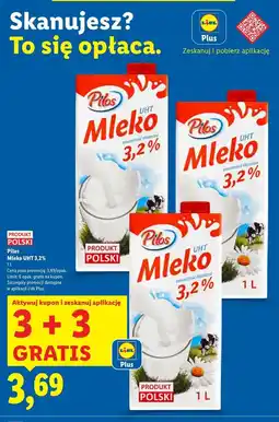 Lidl Mleko 3.2% Pilos oferta