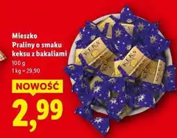 Lidl Cukierki keks z bakaliami Mieszko oferta