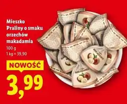 Lidl Praliny makadamia Mieszko oferta