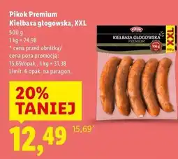 Lidl Kiełbasa głogowska Pikok oferta