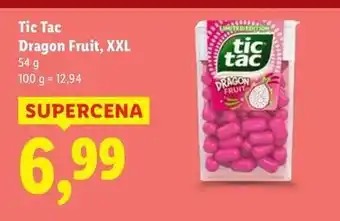 Lidl Cukierki dragon fruit Tic Tac oferta