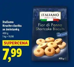 Lidl Ciastka kruche pszenne Italiamo oferta