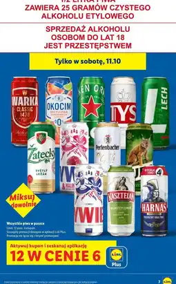 Lidl Piwo Harnaś Jasne Pełne oferta