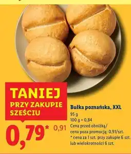 Lidl Bułka poznańska Chrupiące Z Pieca oferta
