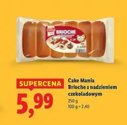 Lidl Bułeczki brioche czekoladowe Cake Mania oferta
