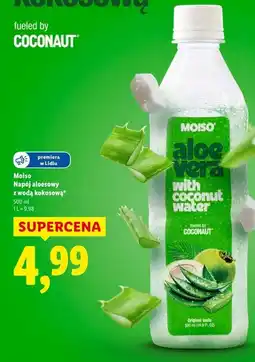 Lidl Woda kokosowa Moiso oferta