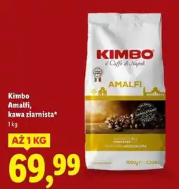 Lidl Kawa amalfi Kimbo oferta