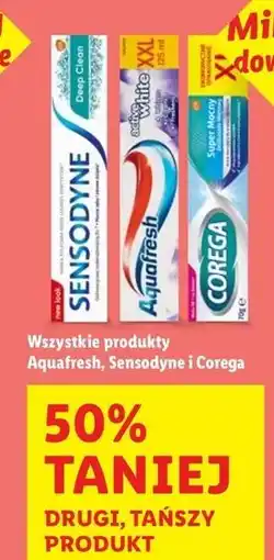 Lidl Krem mocujący do protez delikatnie miętowy Corega Super Mocny oferta