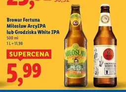 Lidl Piwo Grodziska White Ipa oferta
