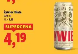 Lidl Piwo Żywiec Białe oferta
