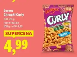 Lidl Chrupki indian style Lorenz Curly oferta
