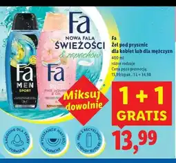 Lidl Żel pod prysznic pink jasmine & oil Fa oferta