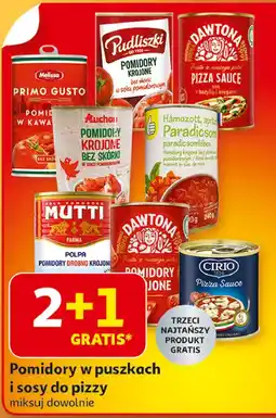 Auchan Pomidory krojone Podniesiony Kciuk oferta