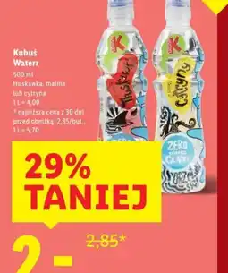 Lidl Kubuś Waterrr oferta